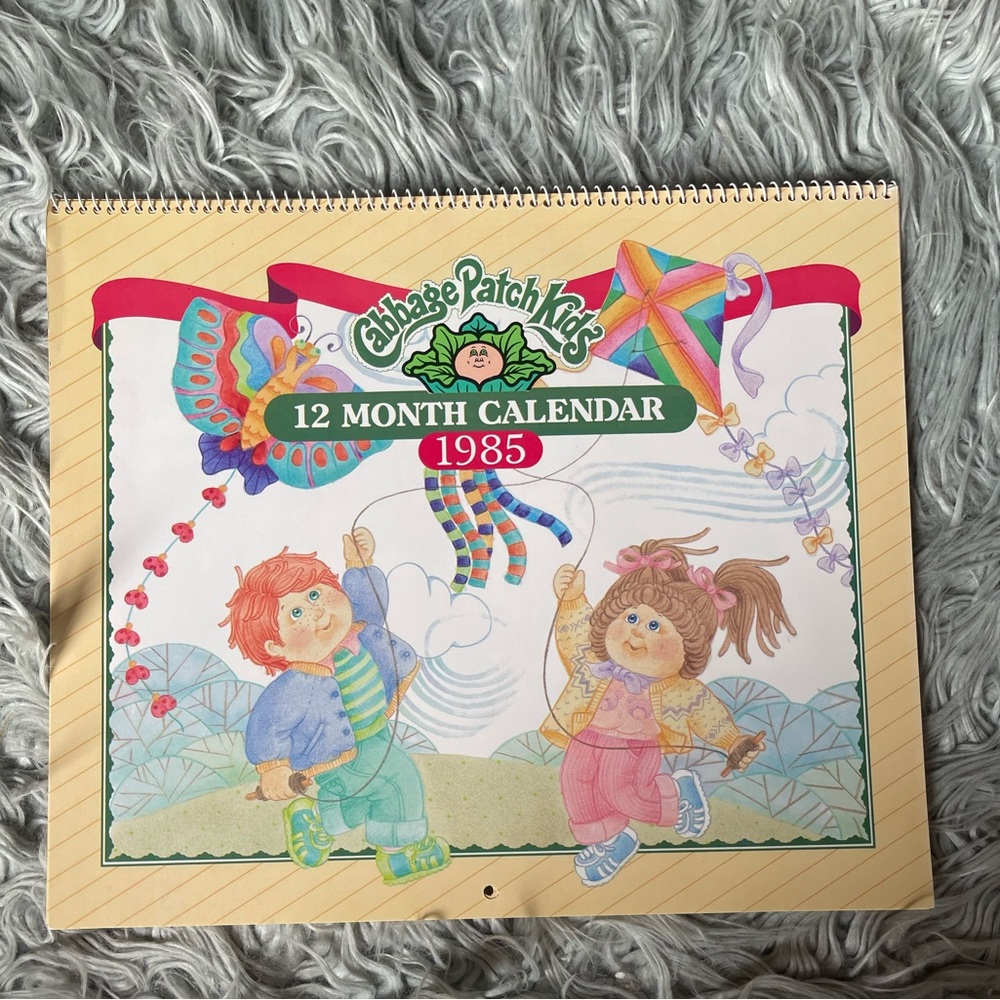 Vintage Cabbage Patch Kids 1985 Calendar